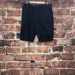 Volcom Corpe Class VMonty Plaid Flat Front Shorts